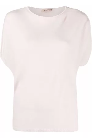 BLANCA Camiseta de punto fino