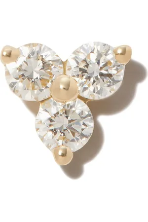 Maria Tash Pendiente Trinity en oro amarillo de 18kt