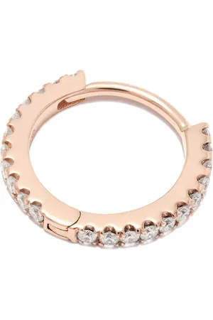 Maria Tash Aro Eternity en oro de 18kt con diamante