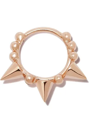 Maria Tash Pendiente Spike Clicker en oro rosa de 18kt