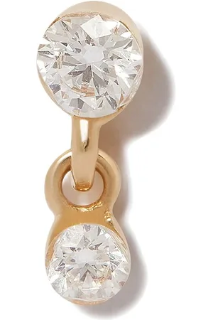 Maria Tash Pendiente Dangle en oro amarillo de 18kt