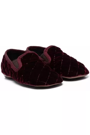 PèPè Slippers con efecto de terciopelo