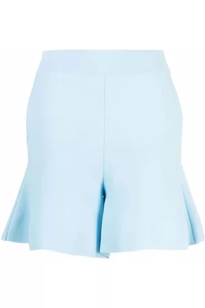 Stella McCartney Pantalones cortos de crepé con peplum