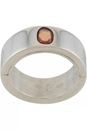 PARTS OF FOUR Anillo con detalle de zafiro