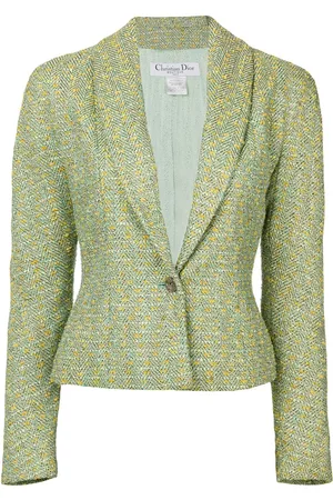 Dior Chaqueta de bouclé con lúrex
