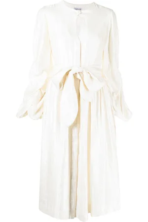 Baruni Vestido midi con cinturón