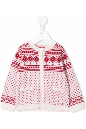 BONPOINT Cárdigan de punto de intarsia