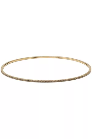 CAROLINA BUCCI Brazalete en oro amarillo de 18kt con diamantes