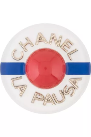 CHANEL Broche con logo CC La Pausa