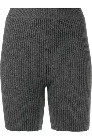 Cashmere In Love Pantalones cortos estilo biker Mira de punto
