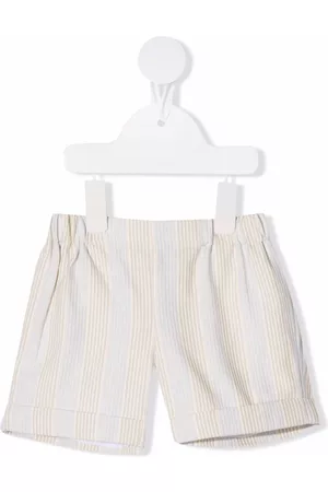 LA STUPENDERIA Bermudas a rayas con cinturilla elástica
