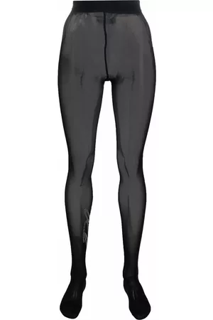 Philipp Plein Medias Signature Stripe con apliques de cristal