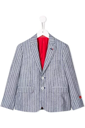 ISAIA Blazer con motivo de rayas