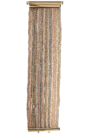 CAROLINA BUCCI Pulsera tejida en oro amarillo de 18kt