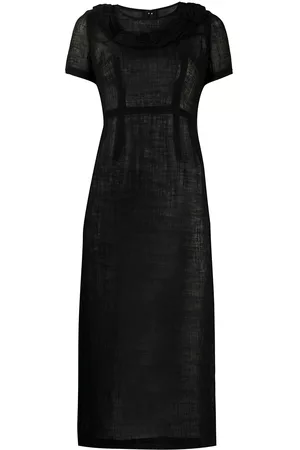 Comme des Garçons Vestido translúcido 2000