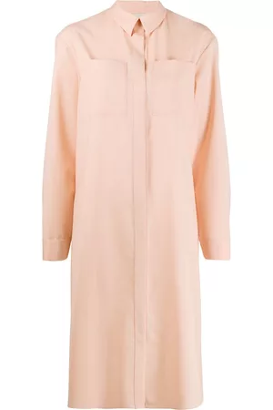 MAISON RABIH KAYROUZ Vestido camisero con bolsillos en el pecho