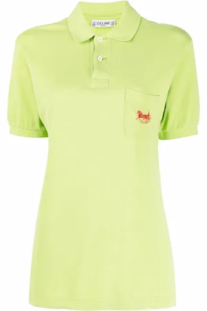 Céline Polo con logo bordado 1990