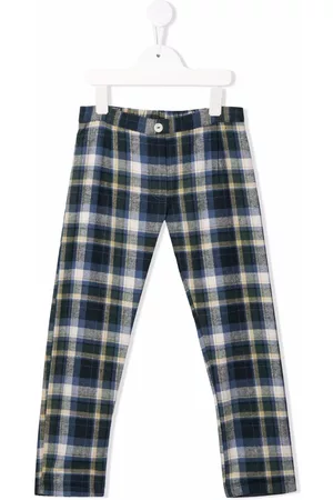 SIOLA Pantalones slim a cuadros