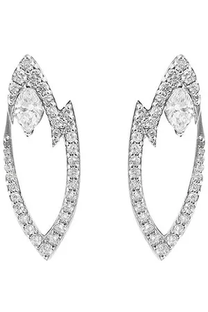 STEPHEN WEBSTER Pendientes Lady Stardust en oro blanco de 18kt con diamante