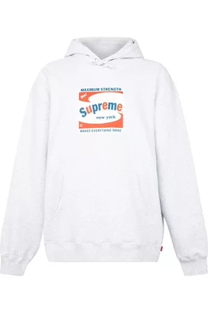 Supreme Sudadera con capucha y logo Shine