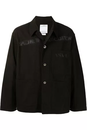 VISVIM Sobrecamisa con efecto arrugado