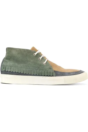 Comme des Garçons Zapatillas con cordones y diseño patchwork