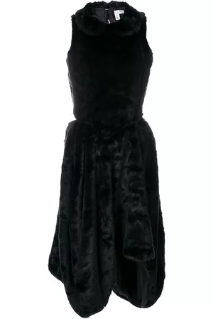 Comme des Garçons Vestido con aberturas