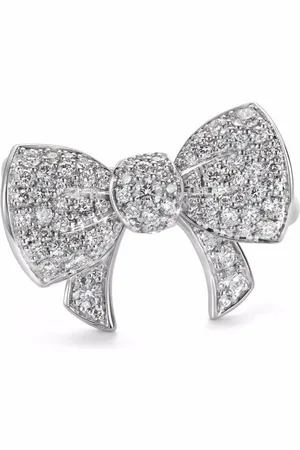 David Morris Anillo Beaux en oro blanco de 18 ct con diamantes