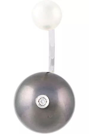 DELFINA DELETTREZ Pendiente "Pearl piercing"