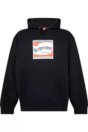 Supreme Sudadera con capucha y logo Shine
