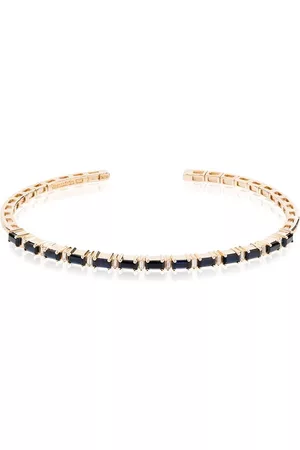 Suzanne Kalan Pulsera Firework en oro amarillo de 18kt con zafiro