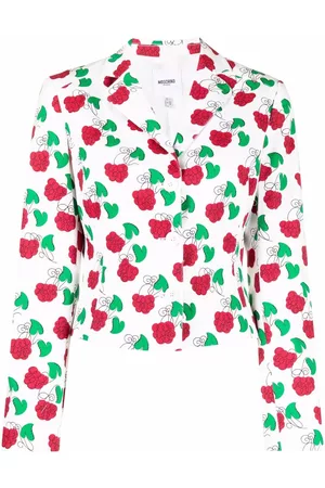 Moschino Blazer con solapa de muesca