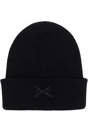 Barrie Gorro de cachemira con logo bordado