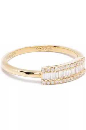 DJULA Anillo Éclat en oro amarillo de 18 ct con diamante