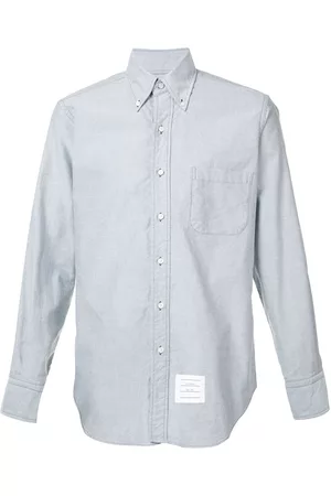 Thom Browne Grosgrain Placket Oxford Shirt