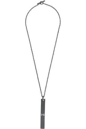 PARTS OF FOUR Collar con colgante de placa