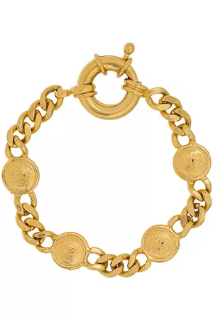 VERSACE Pulsera de cadena Medusa 1990