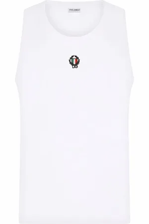 Dolce & Gabbana Top sin mangas bordados