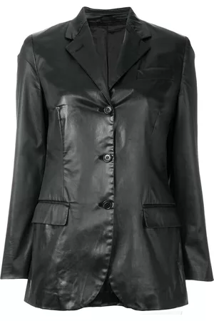 Helmut Lang Chaqueta con solapa de muesca y botones