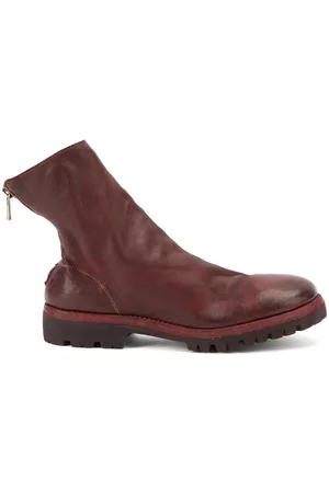 GUIDI Botas con cremallera en la parte posterior