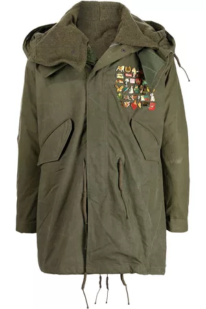 READYMADE Parka con detalle de pin