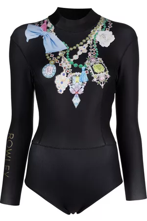 Cynthia Rowley Traje de baño con apliques joya