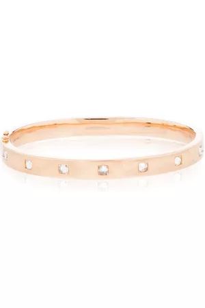 Anita Pulsera en oro de 18kt con diamantes en pavé