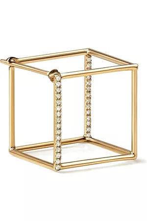 SHIHARA Diamond Square Earring 15 (01)