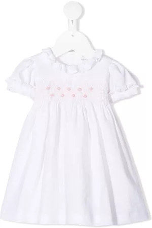 SIOLA Vestido con cuello de volantes