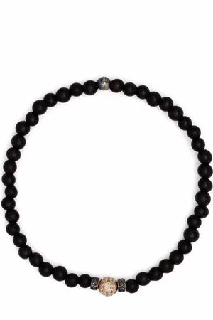 ANIL ARJANDAS Pulsera de cuentas en oro de 18kt con diamantes