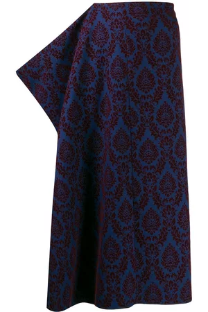 Comme des Garçons Falda con estampado de cachemira 1996