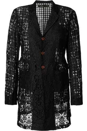 Comme des Garçons Chaqueta midi de encaje