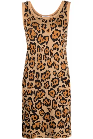 Dior Vestido con animal print 2010