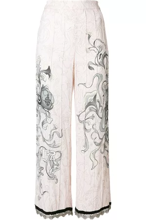 Prada Pantalones con estampado floral